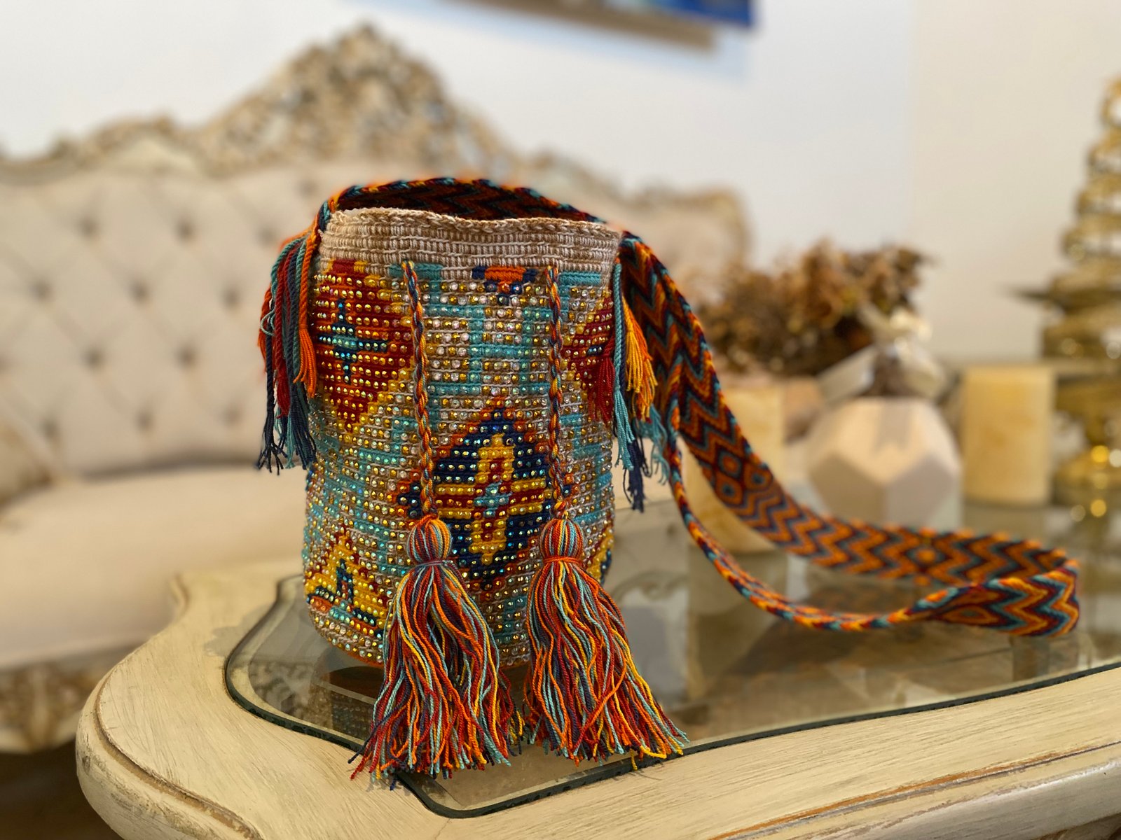 Artisanal ethnic Wayuu mochila bags500